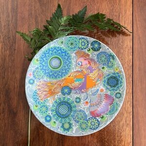 Rosenthal Germany Bjorn Wiinblad of Paradise Firebird Collectors Plate